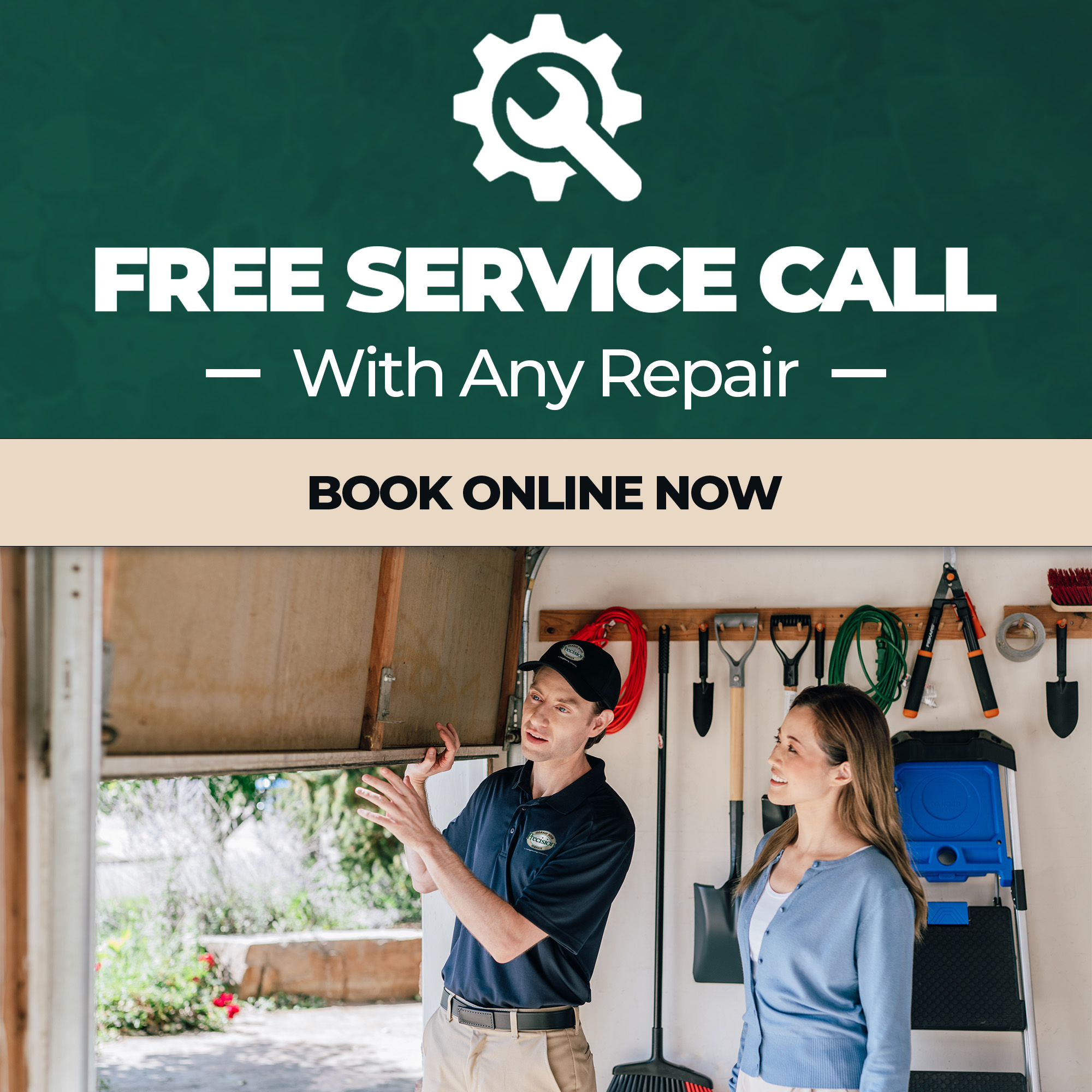 Free Service Call with Any Repair